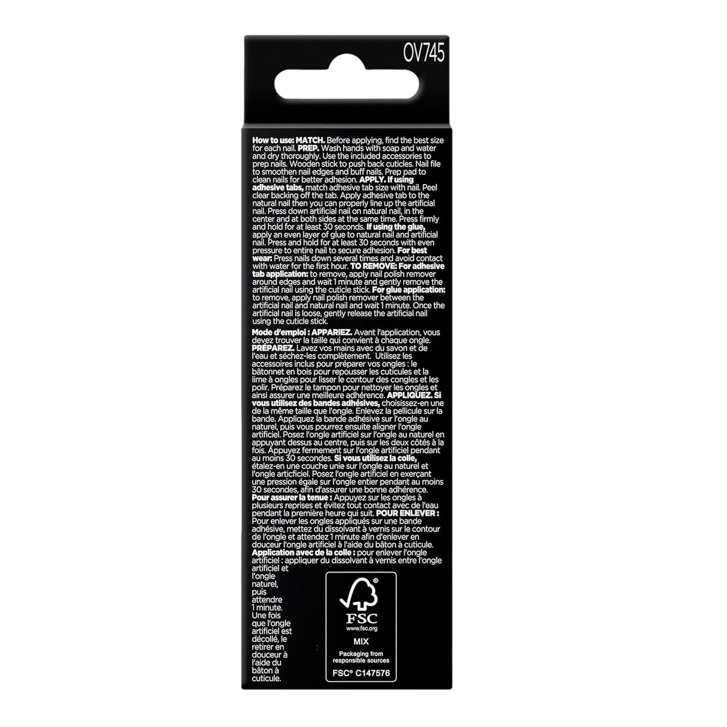 Sally Hansen Salon Effects® Perfect Manicure, Plas-Mania, Press On Nails, Non-Damaging Adhesive Tabs, File, and Alcohol Pad Included