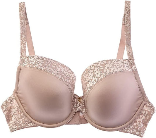 Safari T Shirt Bra - Mink - Beige 38DDD Animal Print