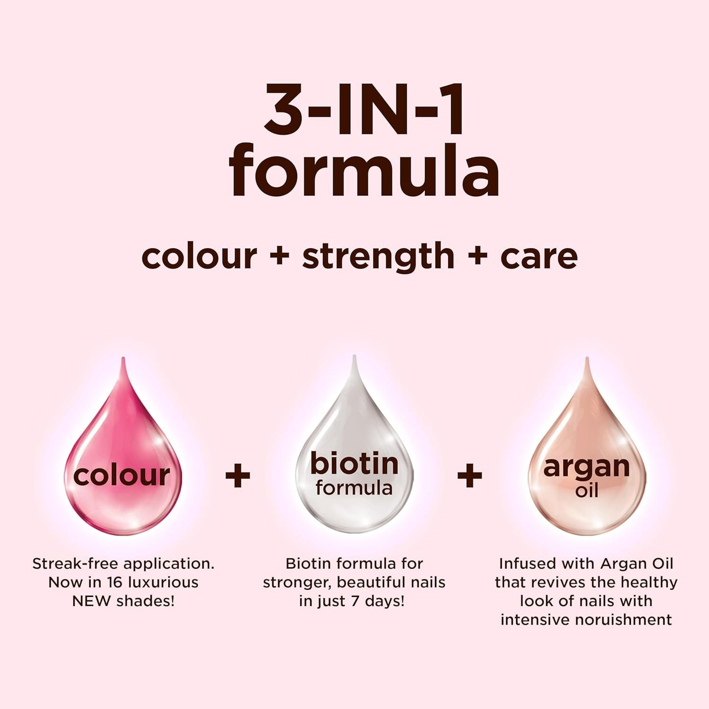 Sally Hansen Color Therapy Nail Polish Biotin Argan Oil Long Lasting Healthy Nails Nail Strengthener Opaque 350 Yes You Can Bright Red Nail Color