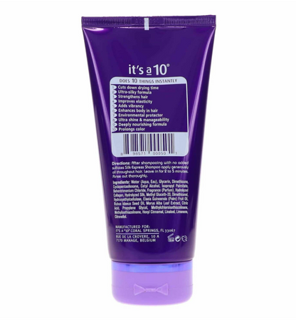 It's A 10 Miracle Silk Express Shampoo 10 Oz & Conditioner 5 Oz Hair Care Kit