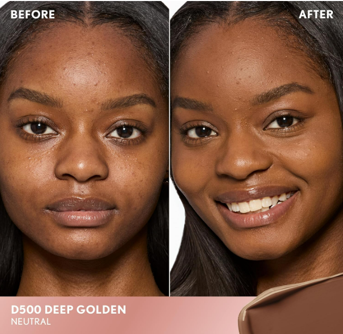 COVERGIRL TruBlend Undercover Concealer, Buildable Full Coverage, D500 Deep Golden
