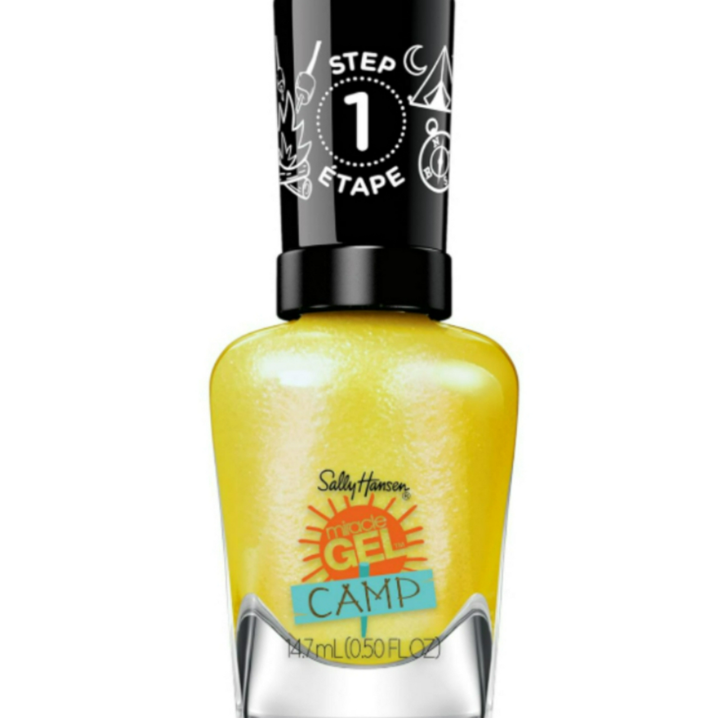 Lot 5 Sally Hansen Miracle Gel Summer Camp Collection Nail Polish Assorted Color