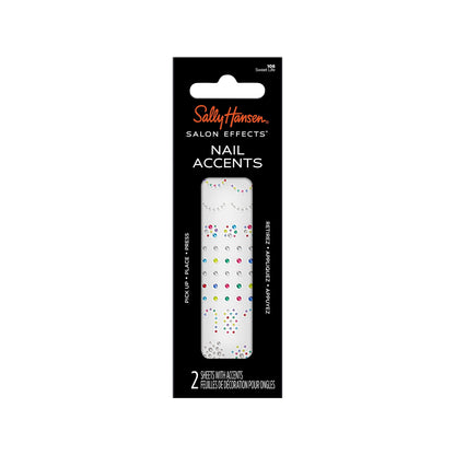 Sally Hansen Salon Effects Nail Accents Sweet Life Nail Art Decals Easy to Use No Commitment Use On Nail Polish or Bare Nails Mix Match