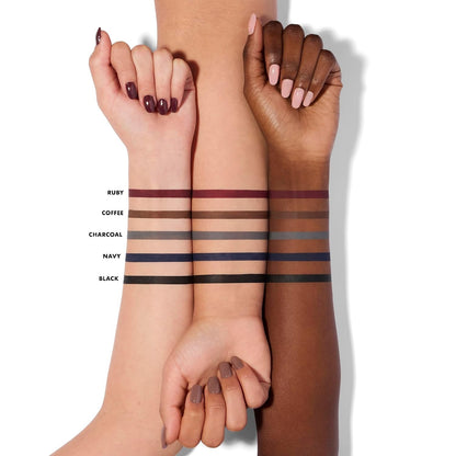 e.l.f. No Budge Retractable Eyeliner, Creamy, Ultra-Pigmented & Waterproof Black