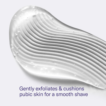 Flamingo Pubic Exfoliating Shave Gel for Women, 5 fl oz