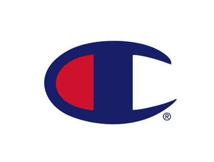 Champion Women's Women's Powerblend Crew, C Logo White XXL