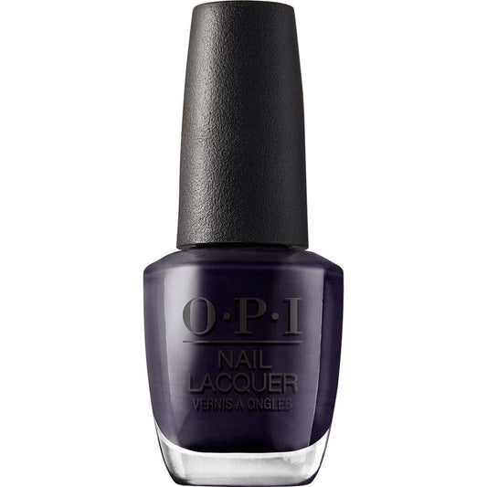 OPI Nail Lacquer Classic Nail Polish, Suzi & the Arctic Fox Opaque Dark Gray