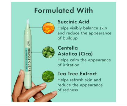Rael Miracle Clear Soothing Spot Gel Cica Tea Tree Post-Acne Care (0.14 oz)