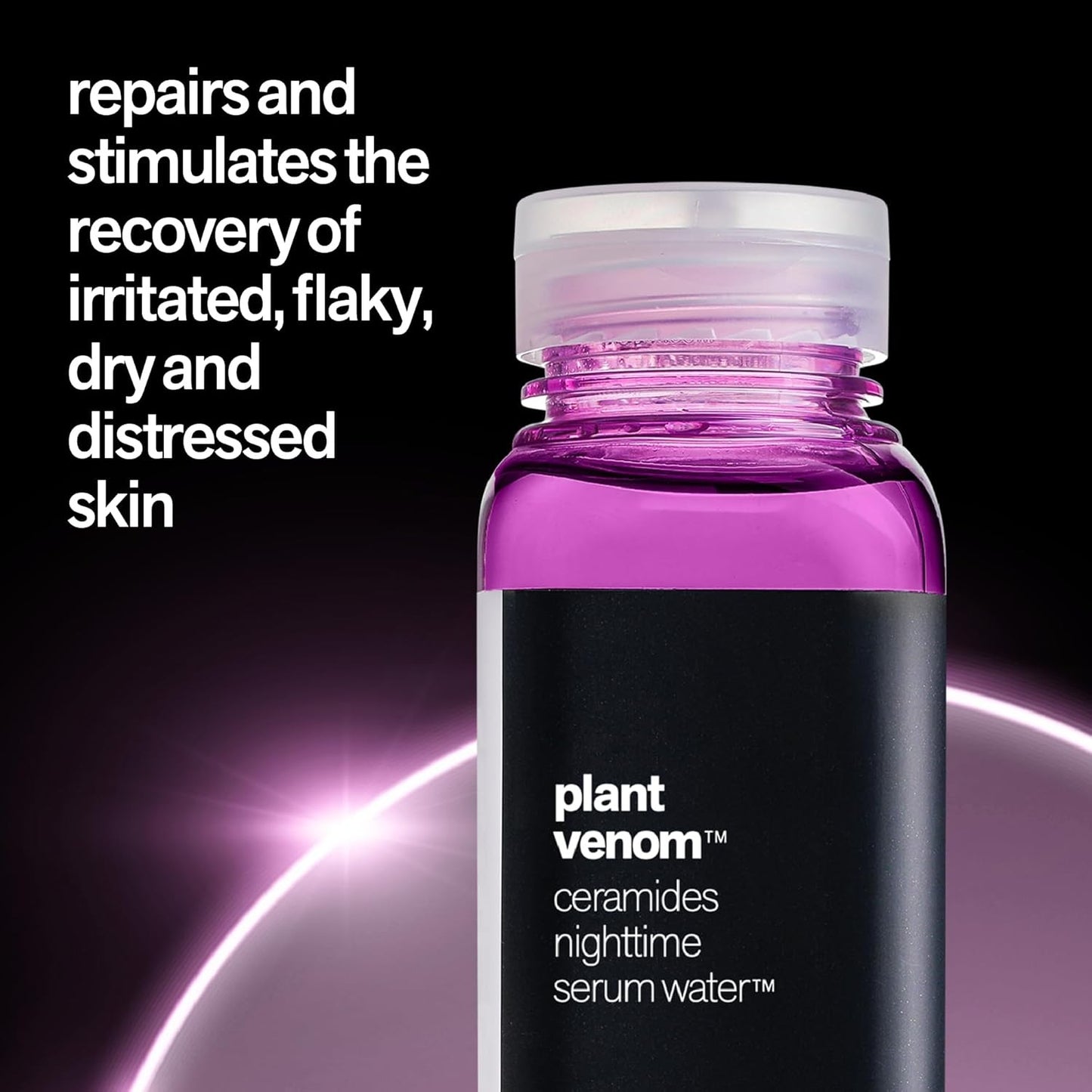 Facewater Plant Venom Ceramides Nighttime Serum Water 7.4 fl oz Skin Treatment