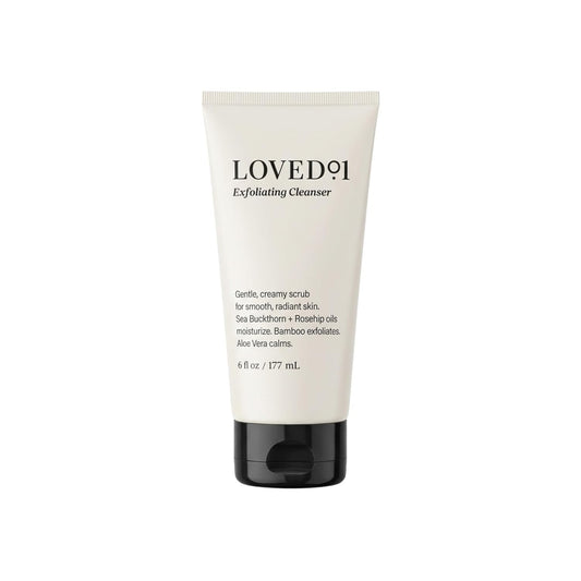 Loved01 Face & Body Exfoliating Cleanser, John Legend Skincare, Hydrating 6 oz