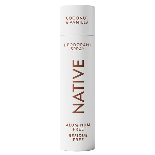 Native Deodorant & Body Spray, Coconut & Vanilla, Quick Drying, 3.5 oz