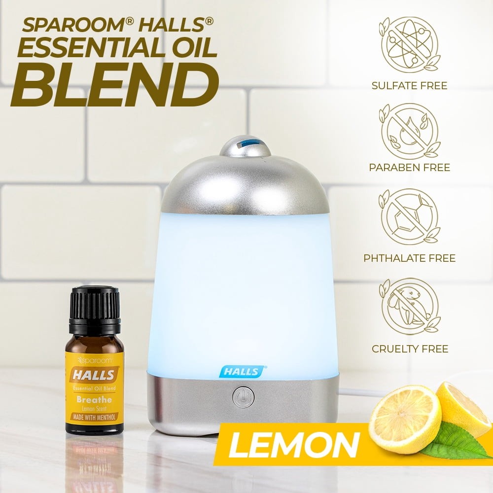HALLS Aromatherapy Essential Oil Lemon Blend - 10 ml