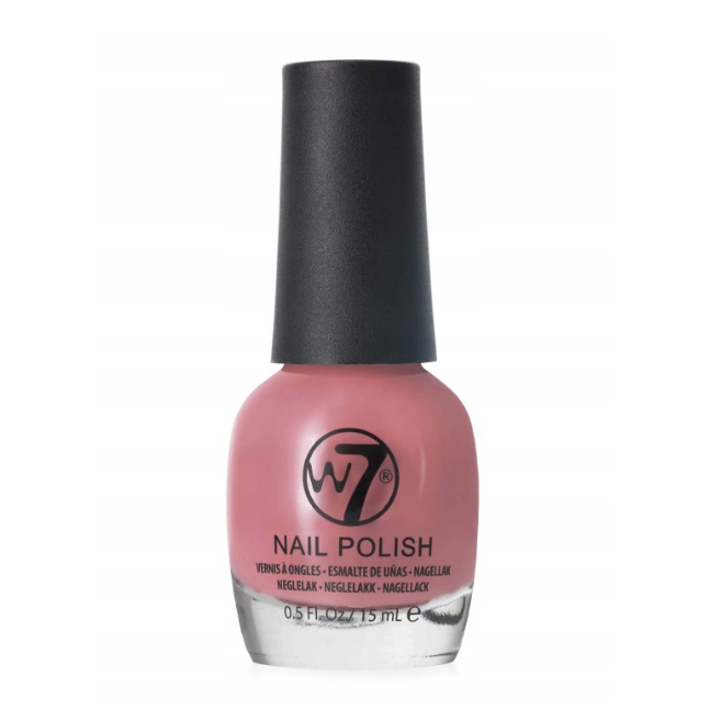 W7 Classic Nail Polish Chestnut NP110 - 15ml 0.5 Fl Oz Mauve Pink Shade
