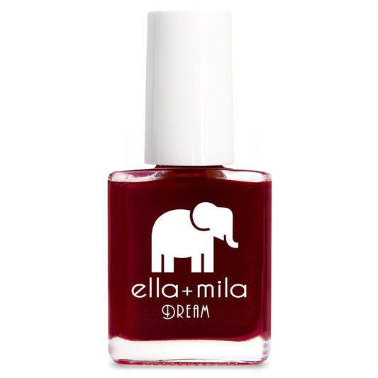 Ella + Mila Dream Nail Polish .45 fl oz - NIGHTDREAMER Wine Red New Free Ship