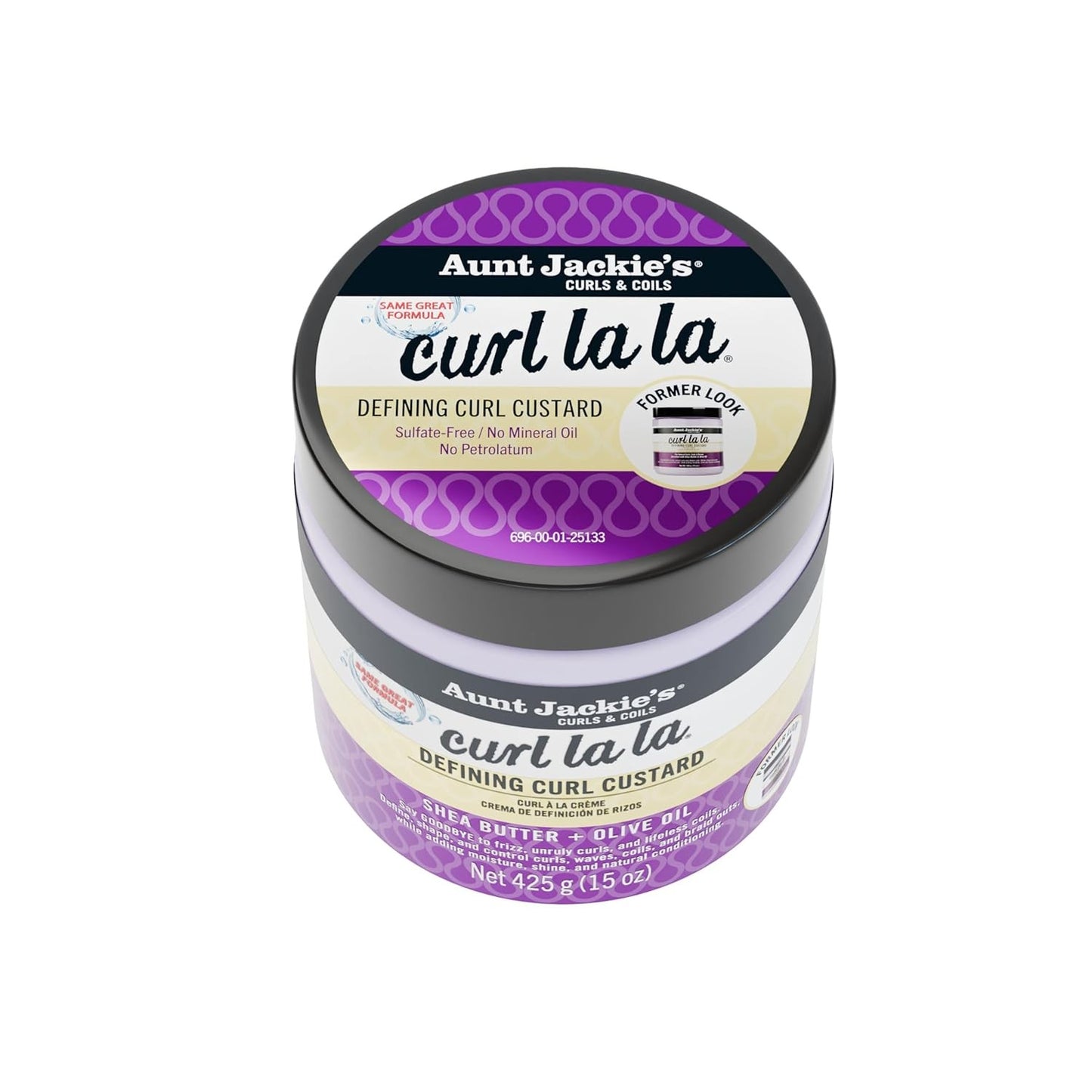 Aunt Jackie's Curl La La, Lightweight Curl Defining Custard, 15 oz