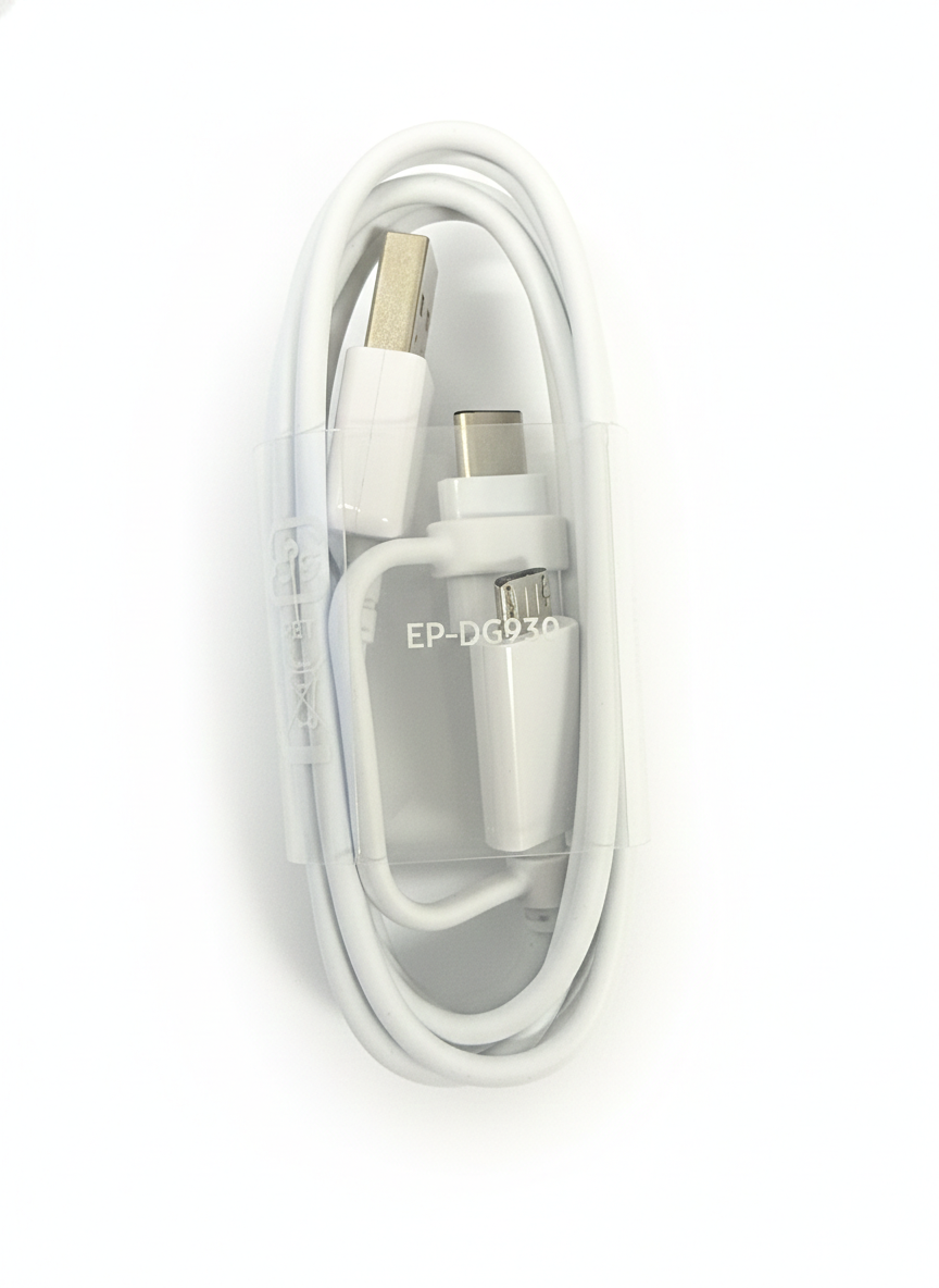 Samsung Adaptive Charging Travel Wall Plug, USB-C & Micro USB Adapter - OEM