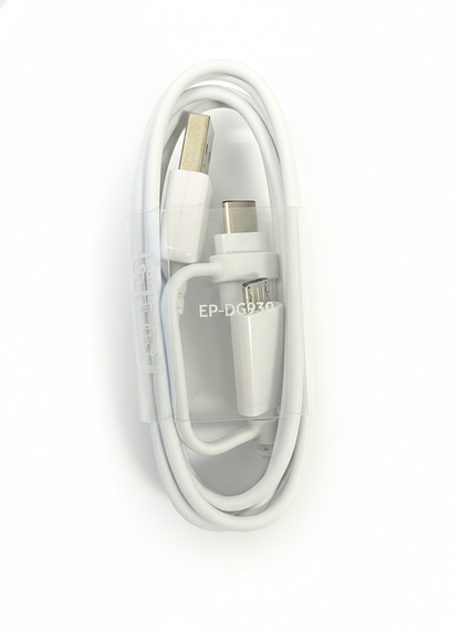 Samsung Adaptive Charging Travel Wall Plug, USB-C & Micro USB Adapter - OEM