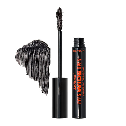 Revlon So Fierce! Eyes Wide Open Mascara, 104 Waterproof Black, 0.24 fl oz