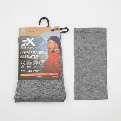 ZeroXposur Mens XXL Everest Pro Heavyweight Thermal Baselayer Pants Charcoal