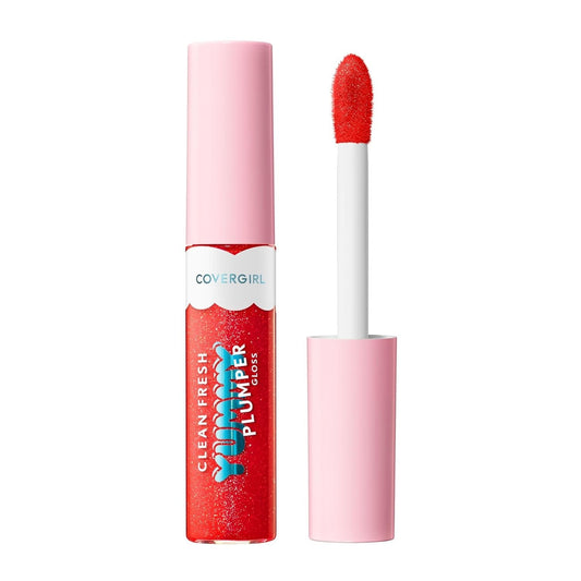 Covergirl Clean Fresh Yummy Plumper Lip Gloss, 880 Merry Kissmass, Shiny Gloss