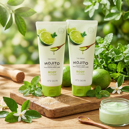 2 Pack It's Skin The Fresh Mojito Nutrition Body Lotion 250ml Lime Mint Care