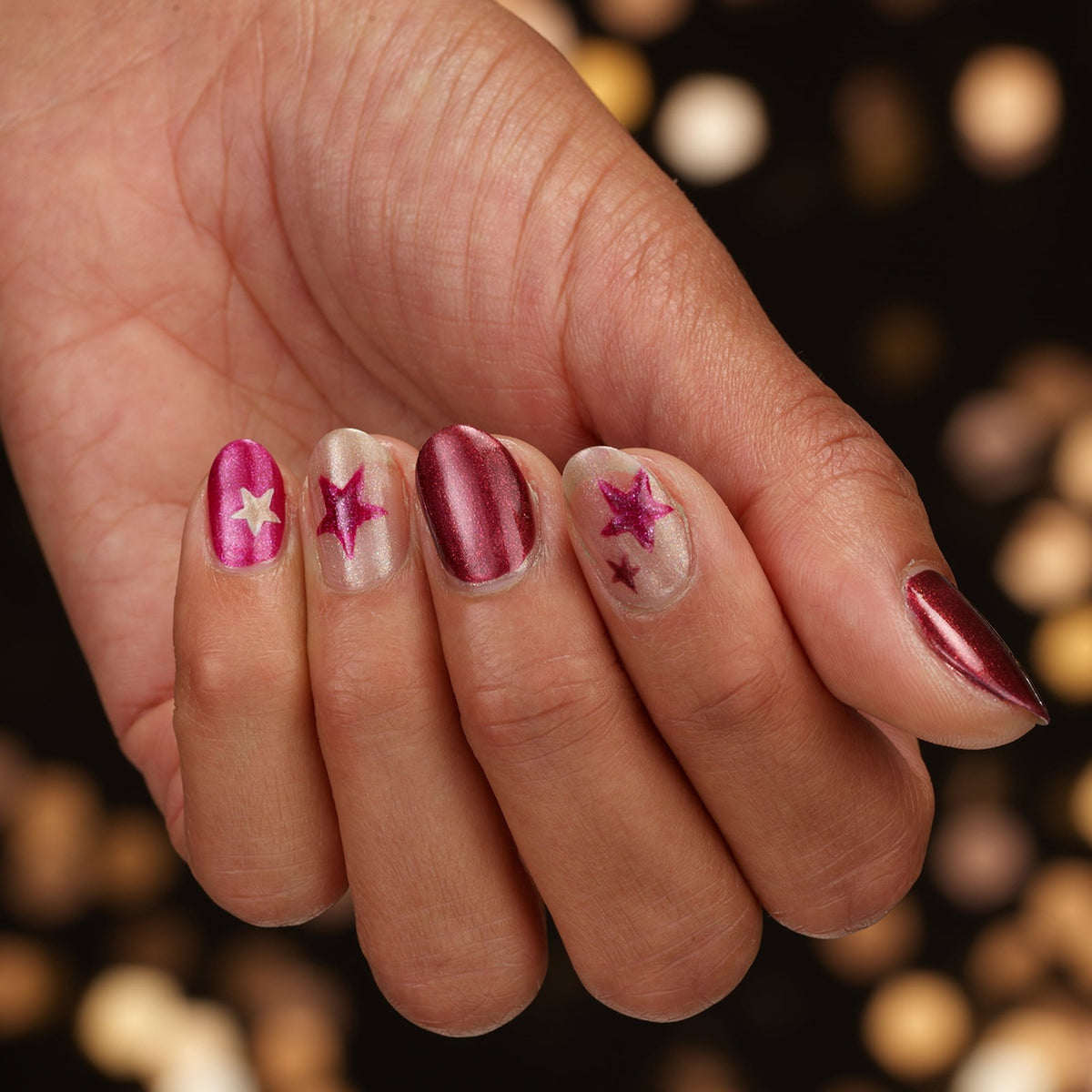 Sally Hansen Miracle Gel Nail Polish, Holiday Collection Tinsel Time for Two 921