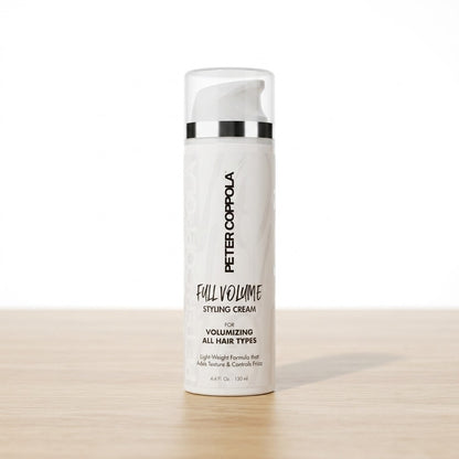PETER COPPOLA Full Volume Styling Cream Volumizing Lightweight Blow 4.4 Fl Oz