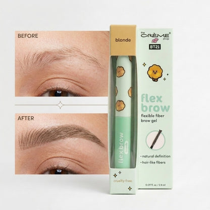 The Creme Shop x BT21 Flex Brow Flexible Fiber Brow Gel - Blonde Chimmy 0.09oz