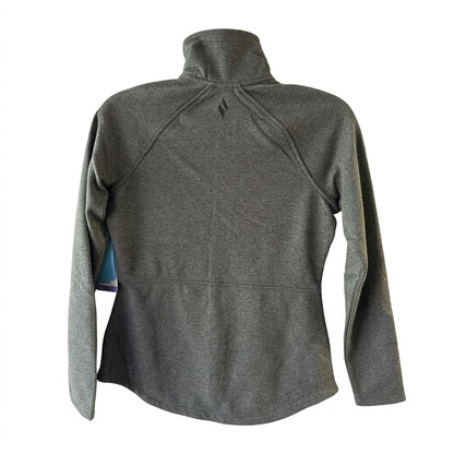 Skechers Performance GO WALK Womens Full Zip Fleece Jacket Charcoal Gray XS NWT