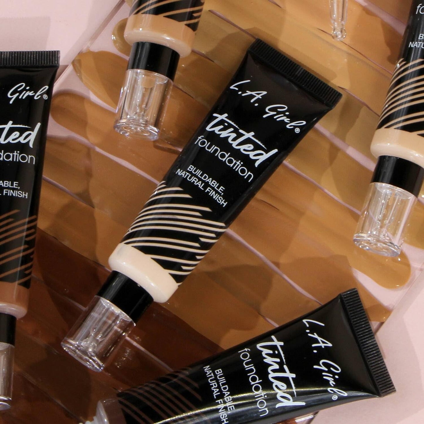 L.A. Girl Tinted Foundation, Medium Beige GLM757
