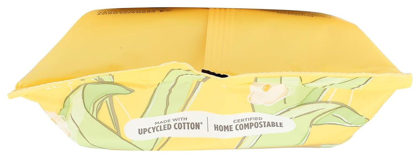 Burt’s Bees Purifying White Tea Facial Towelettes, 100% Plant Based Cloths; 30CT