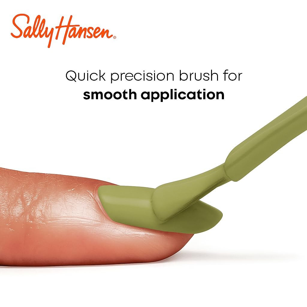 Sally Hansen Miracle Gel Neons Salon Quality Nail Polish Gel Like Formula Two Step System No UV Light Needed Long Lasting Opaque 52 Electri lime Neon Green Nail Polish
