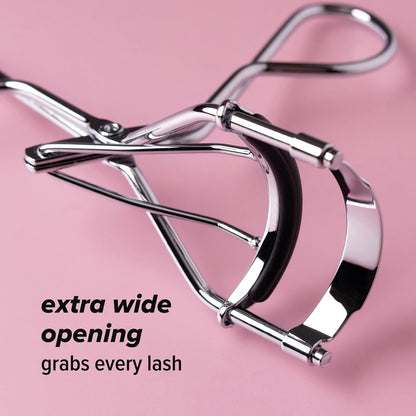 2 Pack L.A. Colors Dramatillash Eyelash Curler Easy-Grip Handle CBEL525 Lash