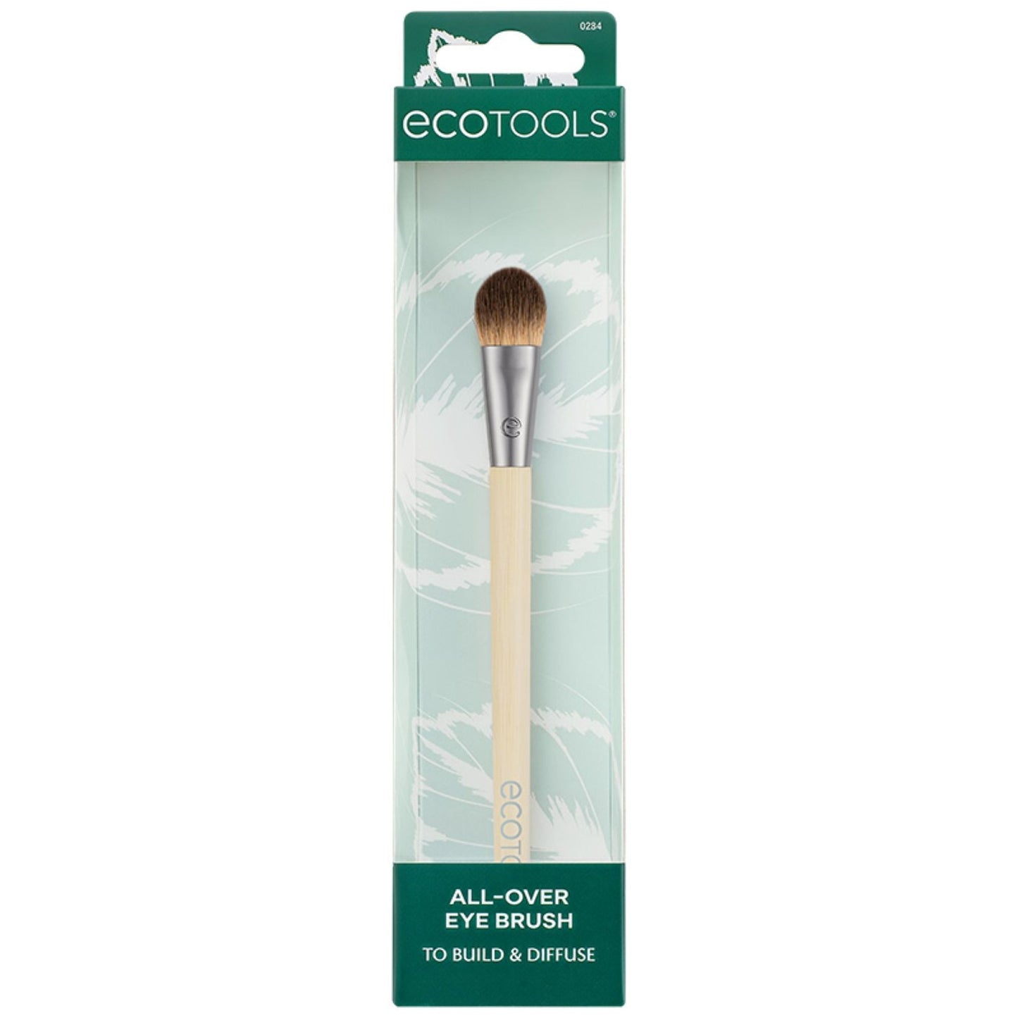 EcoTools All Over Eye Brush Fluffy Eyeshadow Brush Cruelty Free 1 Count