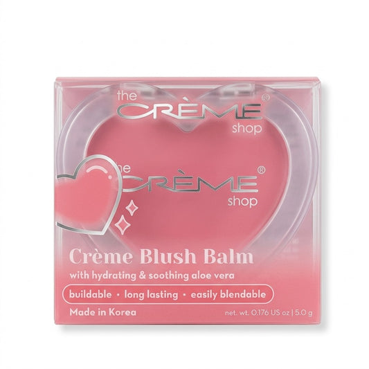 The Crème Shop Creme Blush Balm - Buildable, Long-lasting, (Adore U)