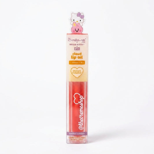 The Creme Shop x Hello Kitty x BT21 Cloud Lip Oil Dreamy Coral Limited Edition
