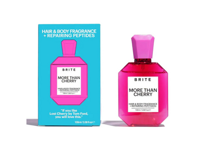 Brite Hair & Body Fragrance with Repairing Anti-Aging Peptides, More Than Cherry, 3.38 FL OZ