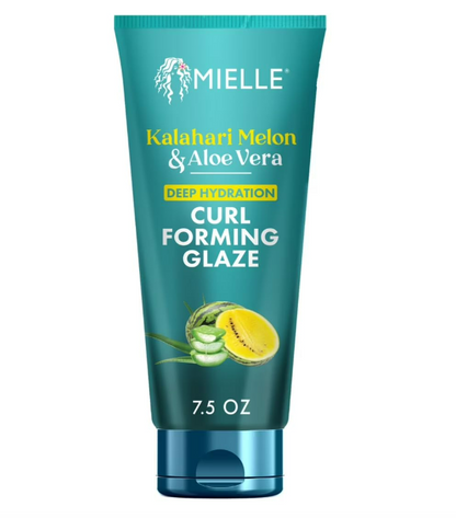 Mielle Kalahari Melon & Aloe Vera 4pc Set Shampoo Conditioner Oil Curl Glaze