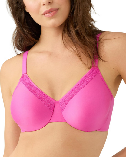 Wacoal Women's Perfect Primer Full Figure Underwire Bra, 855213 Pink, 36DD
