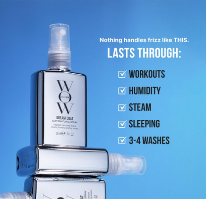 COLOR WOW Dream Coat – Anti-Humidity Frizz Control Spray for Glass Hair