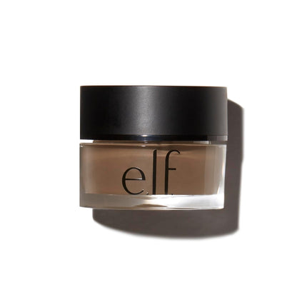 e.l.f. Lock on Liner and Brow Cream, Medium Brown, 0.19 oz