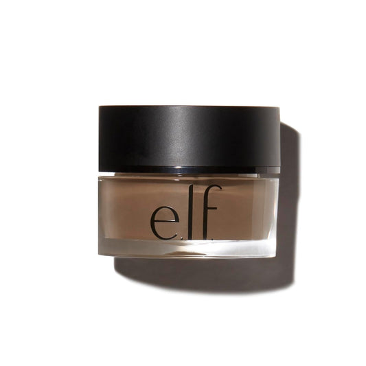 e.l.f. Lock on Liner and Brow Cream, Medium Brown, 0.19 oz