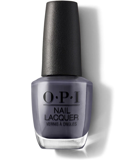 OPI Nail Lacquer, Less Is Norse, Deep Dark Slate Blue Nail Polish, 0.5 fl oz
