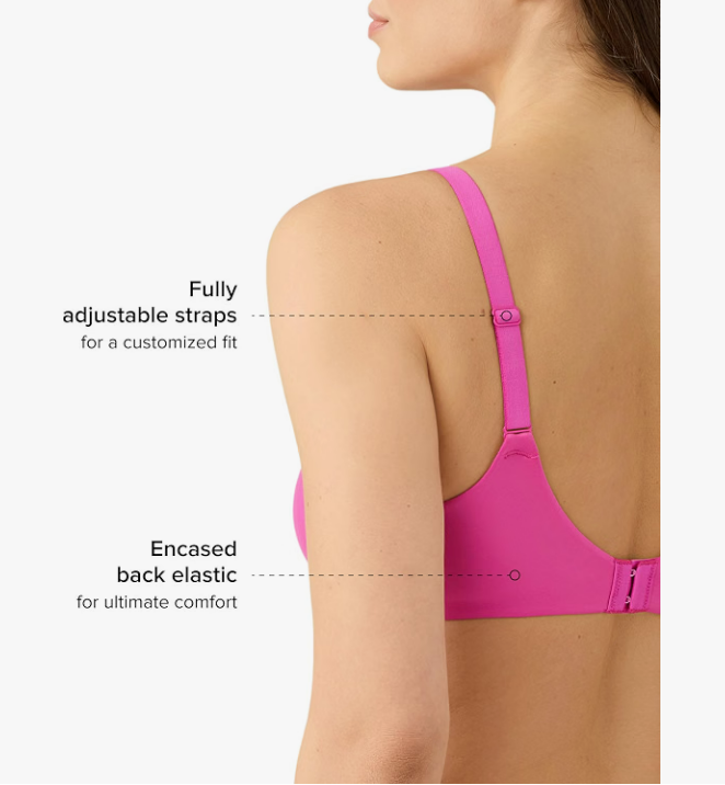Wacoal Women's Perfect Primer Full Figure Underwire Bra, 855213 Pink, 36DD