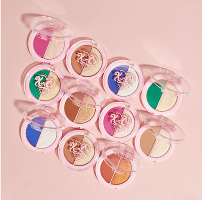 GLAZED 2 GO PRESSED PIGMENT DUO - 05 Cinq - 2.8g