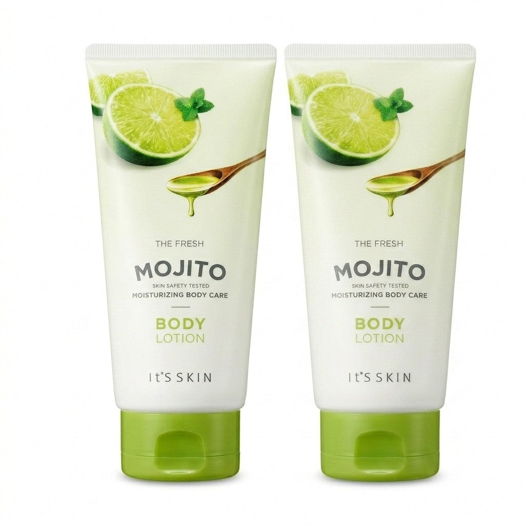 2 Pack It's Skin The Fresh Mojito Nutrition Body Lotion 250ml Lime Mint Care