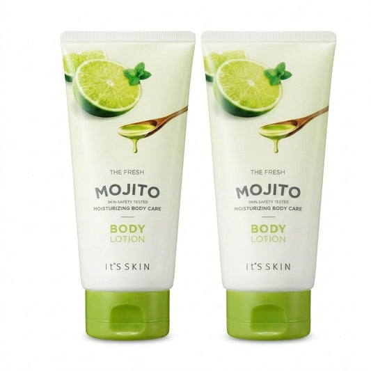 2 Pack It's Skin The Fresh Mojito Nutrition Body Lotion 250ml Lime Mint Care