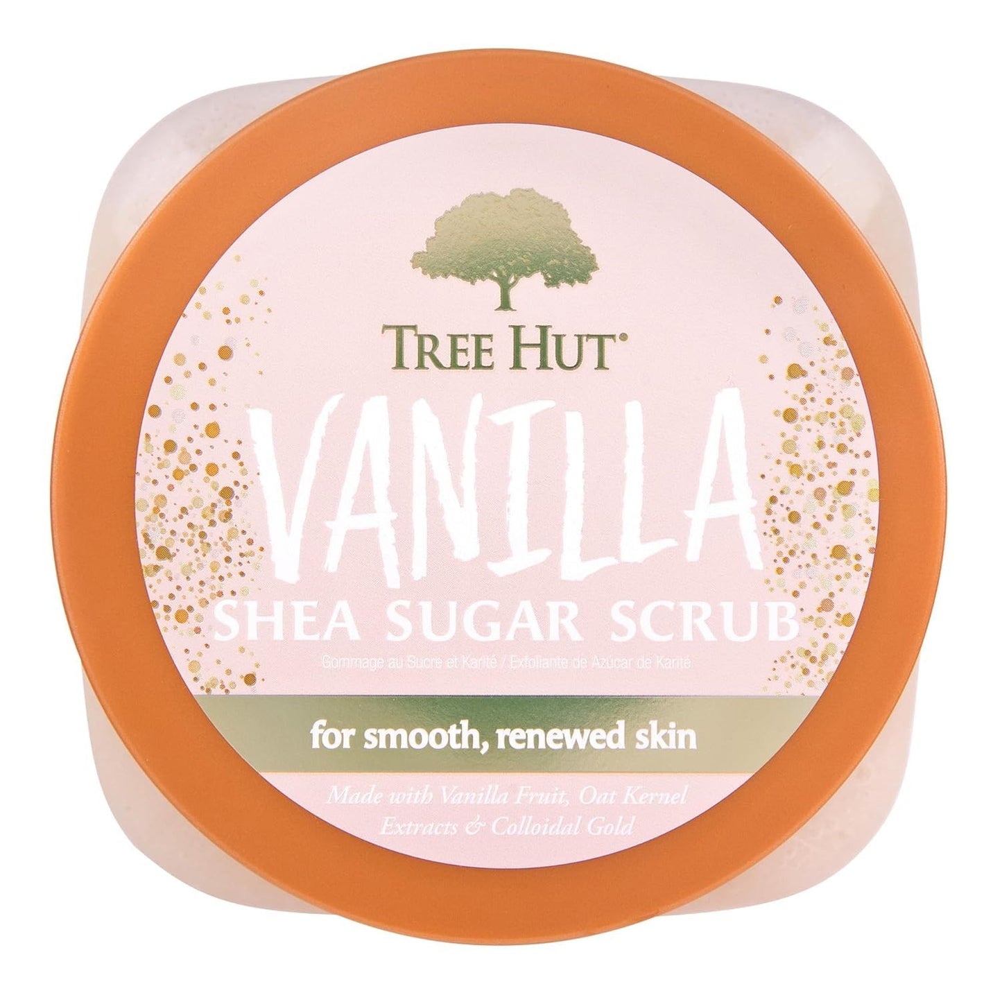 2 Pack Tree Hut Vanilla Shea Sugar Scrub 18 oz Exfoliating Body Polish Skin Care