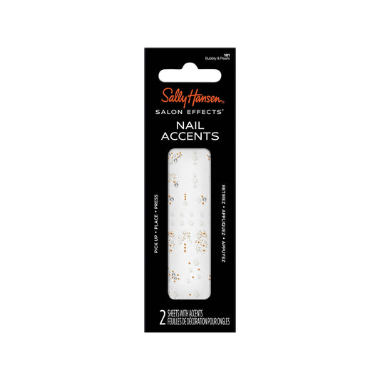 Sally Hansen Salon Effects Nail Accents, Bubbly & Pearls, Bubbly & Pearls