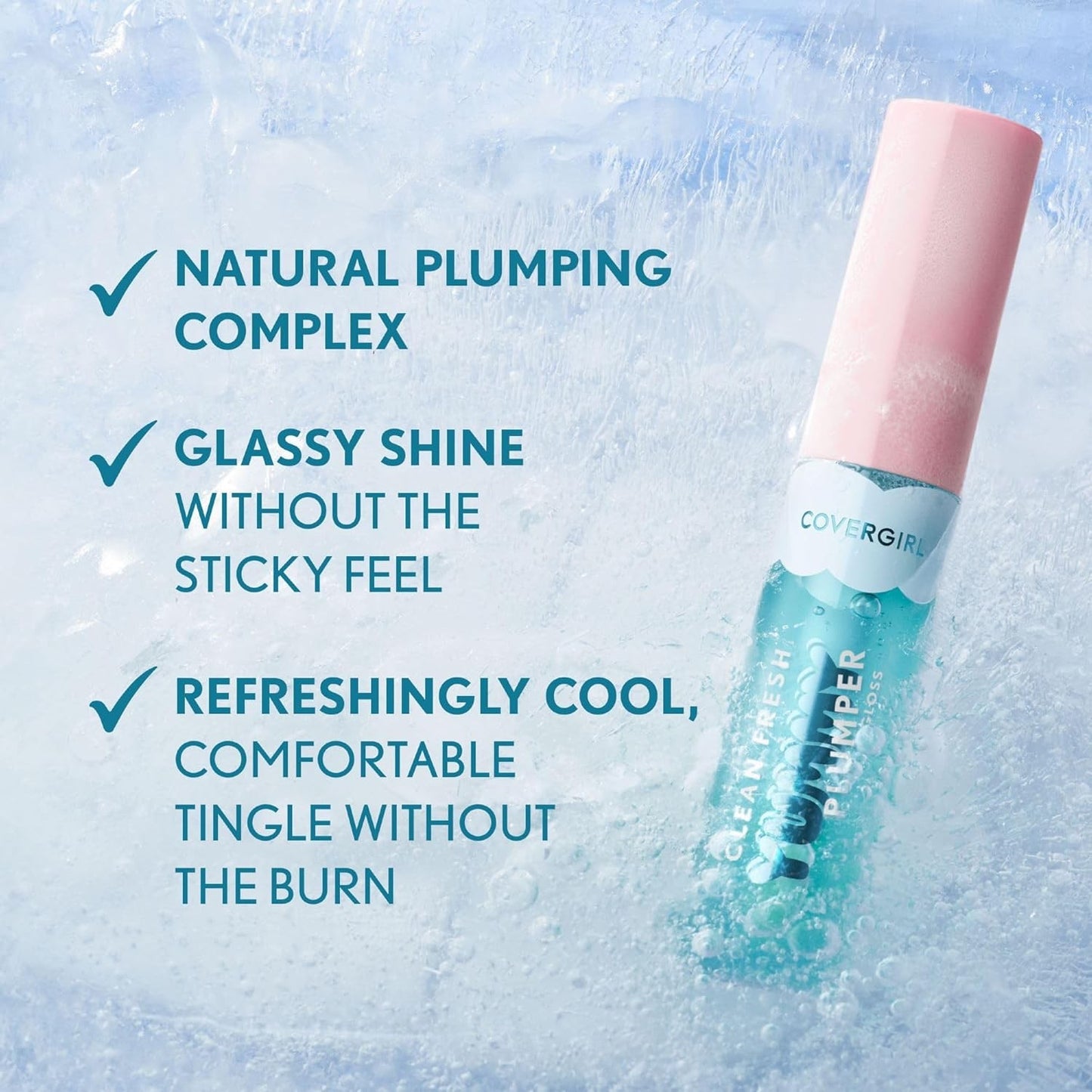 Covergirl Clean Fresh Yummy Plumper Lip Gloss, 720 Like You A Choco-Lot, Shiny,